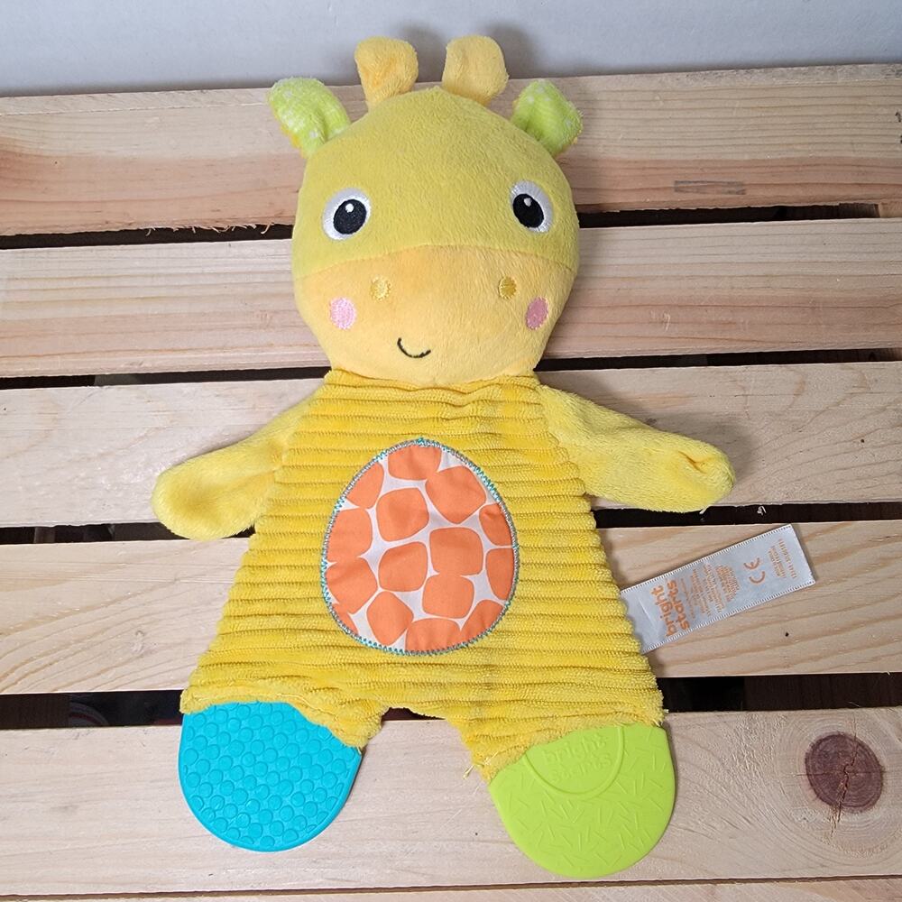 Bright Starts Infant Snuggle & Teethe Giraffe Plush Toy